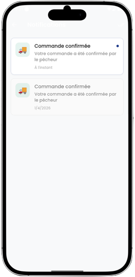 Écran notification