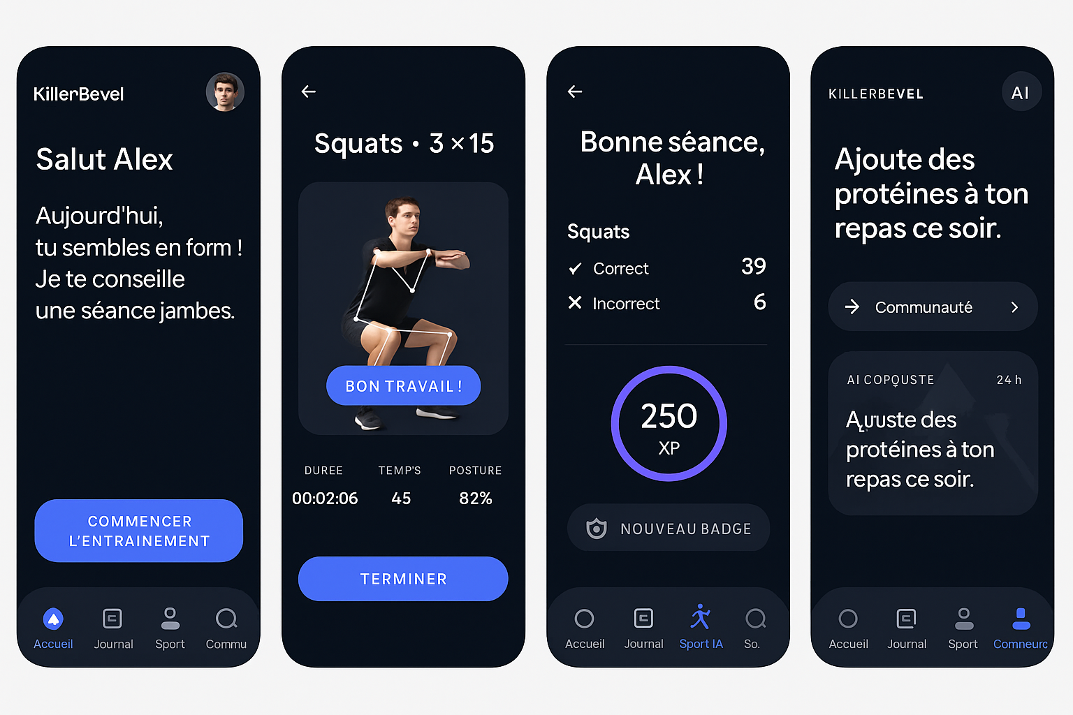 Analyse IA des mouvements